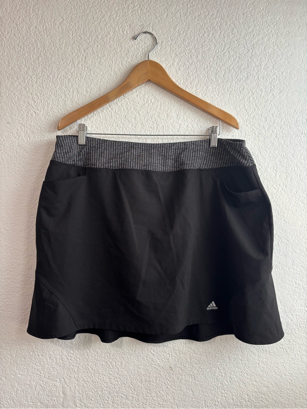 adidas Golf Black Skort Skirt XL